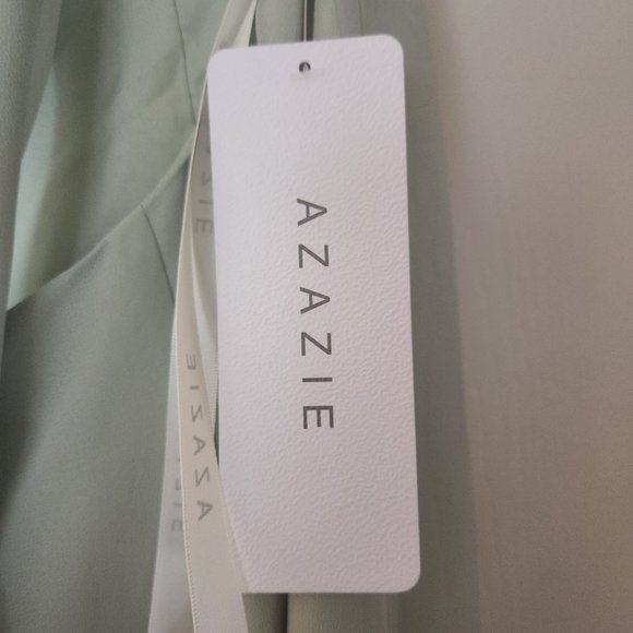 AZAZIE New w/Tag women's dress for Prom amazing Sedge color size- A8 CRISTINA - Picture 3 of 9